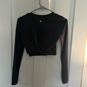 Lululemon crop long sleeve
